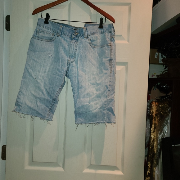 Mens Levi's Skinny jean shorts - Picture 3 of 4